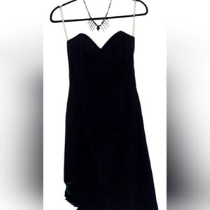 VTG Morgan Taylor suede dress